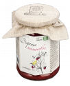low-calorie jam from the raspberries with ginger - product's photo