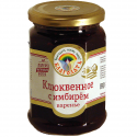 organic cranberry jam "blagodat" with ginger   - product's photo